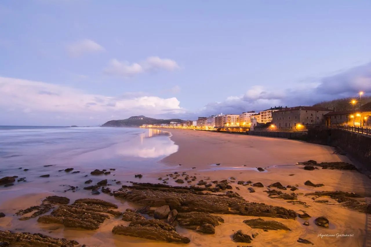 Zuberoa- Vistas, Terraza Y Parking Appartement Zarautz